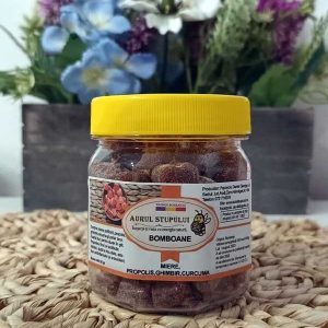 Bomboane cu miere, ghimbir, curcuma și propolis 150gr