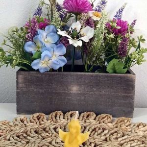 Lumânare din ceară naturală formă îngeraș 18gr
