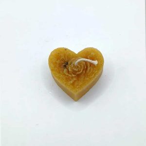 Lumânare formă inimioară 55 gr