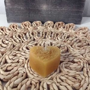 Lumânare formă inimioară 55 gr