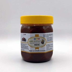 Miere cremă cu cacao și caramel 250gr