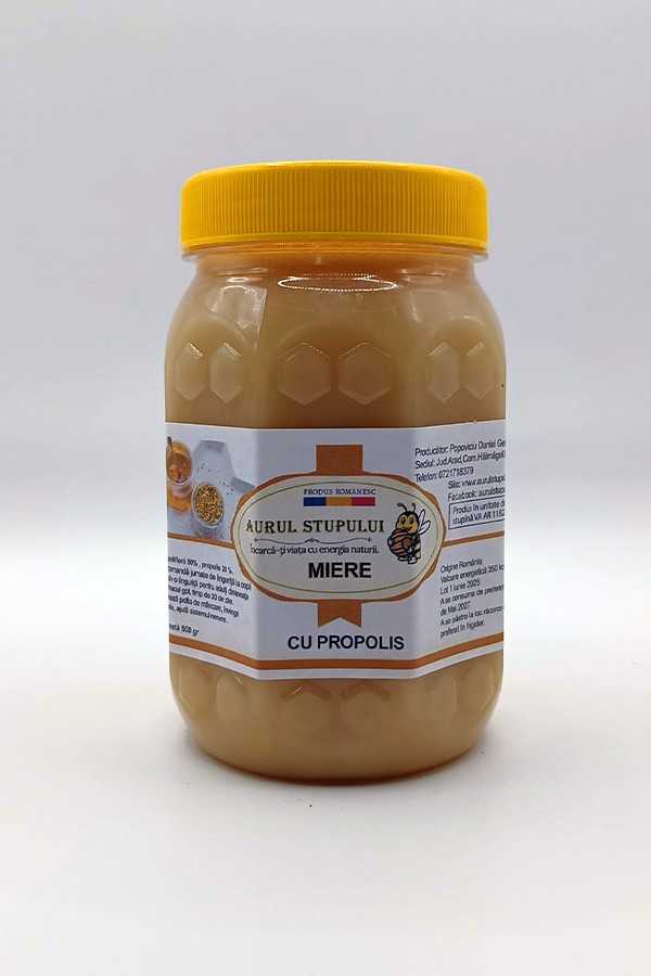 Miere cu propolis 500 gr