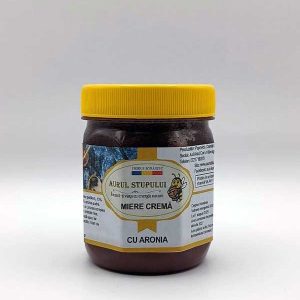 Mierea cremă cu aronia 250gr